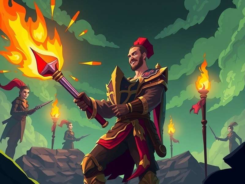 Torch Warrior Bravery Gameplay